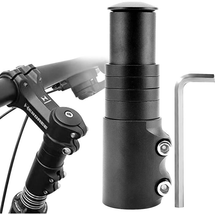 Rehausse Potence VTT QIQN - Alliage Aluminium 6061 - Hauteur 120mm - Pour Fourche 28,6mm