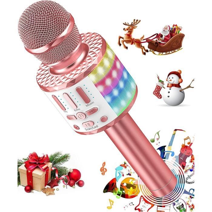 Micro Karaoke Enfant Pour Chanter Fille Garcon-Microphone Karaoké