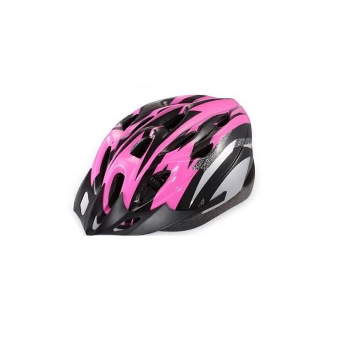 Casque de Vélo - WINOMO - Ultra Léger Haute Rigidité - Rose+Noir