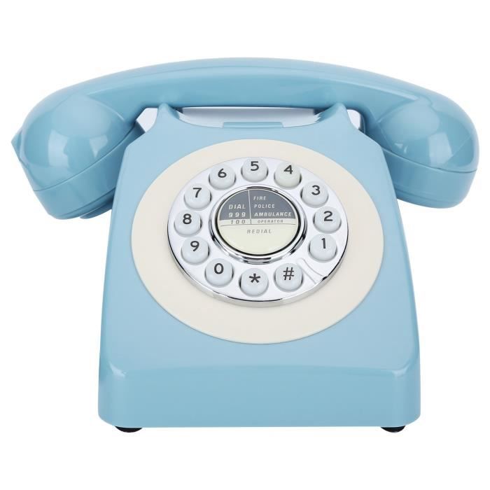 BOYOU Ligne fixe à domicile Téléphone Filaire Fixe de Bureau d
