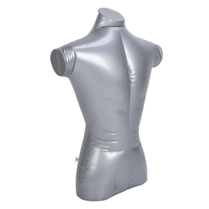 Mannequin Gonflable Femme Pour Présentation Vêtements - Buste Pour Vitrine Ou Photo - Dépliable Et Léger