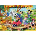 Puzzle enfant - CLEMENTONI - Mickey Mouse - 2x60 pièces - Coloré et captivant-1