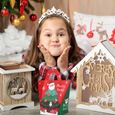 12 Pièces Léger Réutilisable Durable Décoratif de Noël decors de table - petits objets decoratifs articles - decoration de fete-1