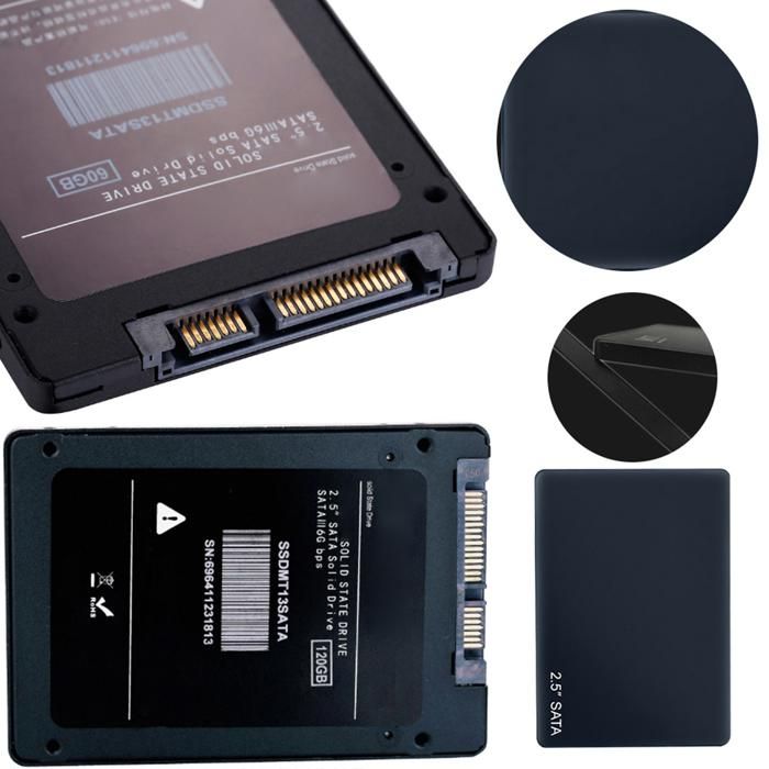 Disque Dure SSD Externe 120go 2.5+Pochette 6GB/S - Prix en
