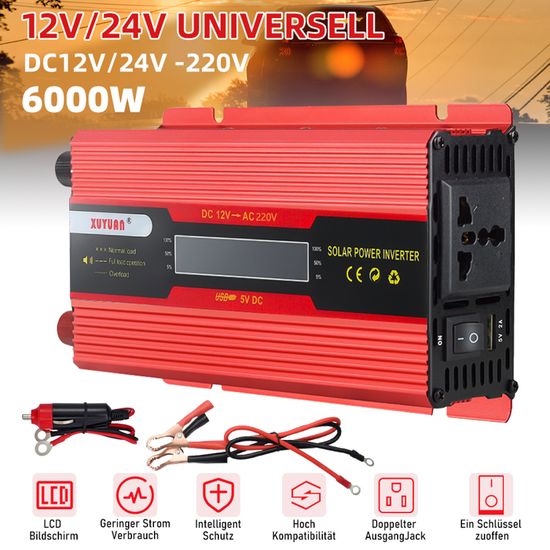 XINPUGUANG Kit Solaire 200W 12V - 2 Panneaux 100W Mono + Contrôleur 20A - Camping-car, Bateau, Cabane, Balcon