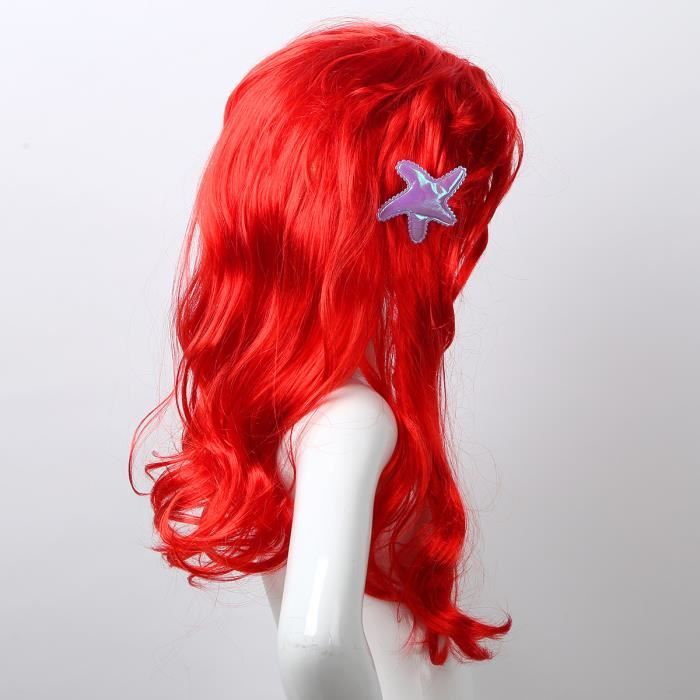 Perruque ariel hotsell enfant
