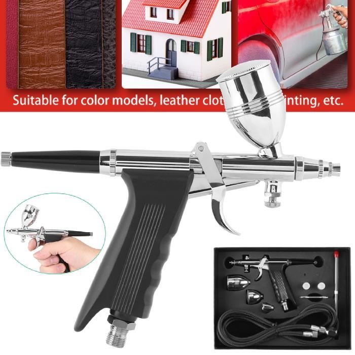Support Pistolet Aérographe Léger - Porte 3 Aérographes - Plastique - Pour Art Peinture Bricolage