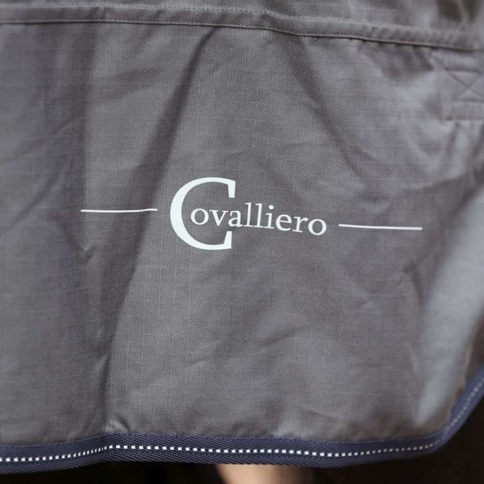 Couverture Extérieure Pour Cheval Catago Justin, 300g, Noir, 135 Cm, Neuve