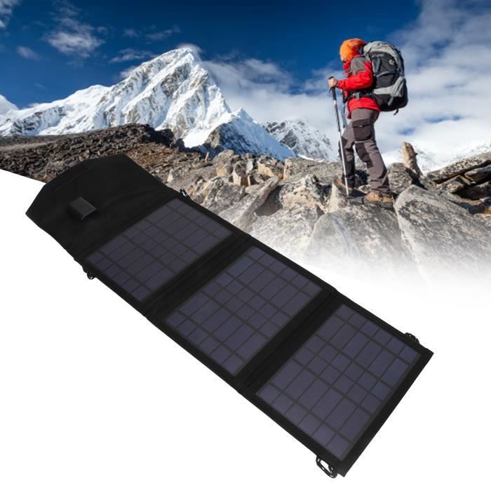 12W Pliable USB Panneau Solaire Cellule Solaire Portable Pliant éTanche