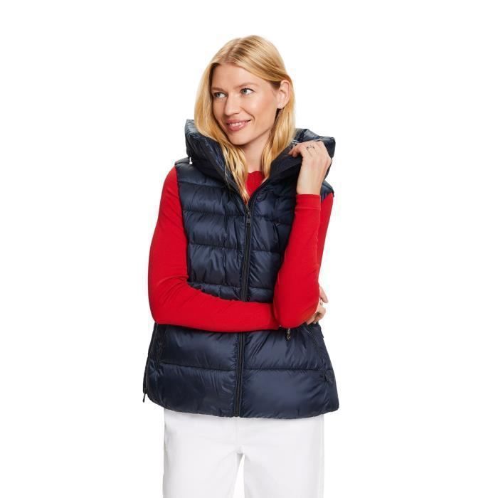 Doudoune sans manches Esprit RCS navy L Navy Cdiscount Pret a Porter