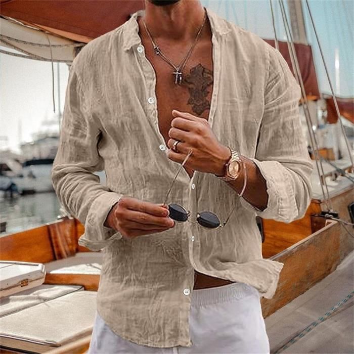 Chemise ete manche longue cheap