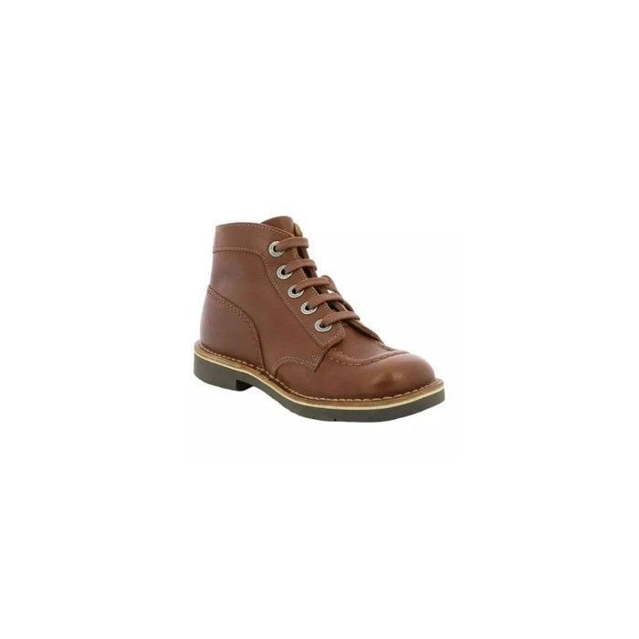 Bottines Kickers Bottines Kickers Marron Camel - Cdiscount Chaussures