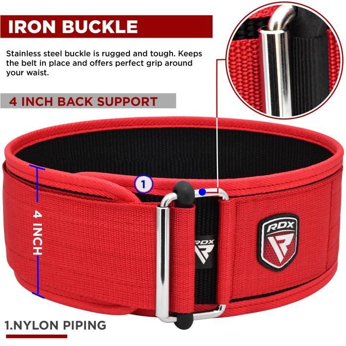 RDX Ceinture de Musculation 4 Support Lombaire arri re Ceinture