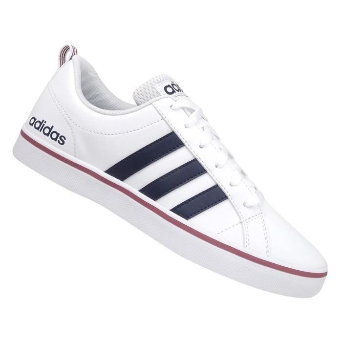 Chaussures ADIDAS VS Pace Blanc - Homme/Adulte - Lacets - Plat -  Synthétique Blanc - Cdiscount Chaussures