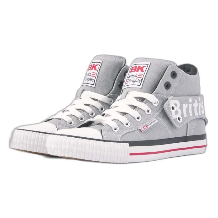 Baskets British Knights Roco grey red blue 39 Grey red blue
