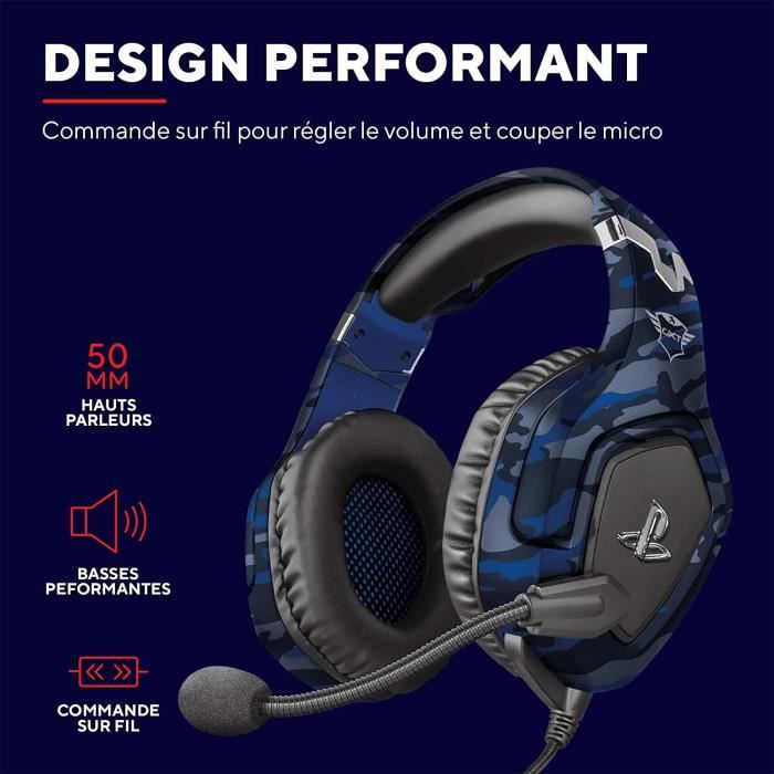 Casque Gaming PS4 Pro, Xbox One Over-Ear RGB 7 Couleurs Transducteurs 50mm  Stéréo Basse Micro Anti-Bruit Réglable - Blanc - Cdiscount Informatique