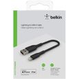 BELKIN - cable - PVC A-LTG 0.15M, BLK - PVC A-LTG-2