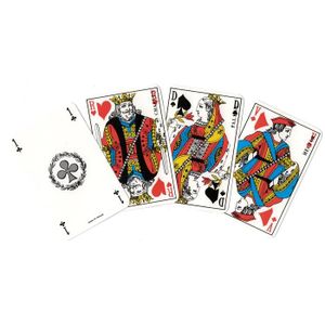 JEU DE 32 cartes ancien avec tampon as de trefle EUR 9,00 - IT