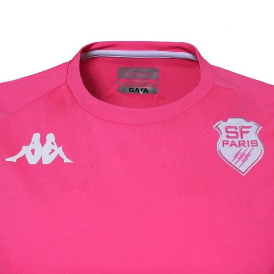 Maillot D'entraînement Stade Français 2015/2016, Asics, Taille L (XXL), Couleur Rose