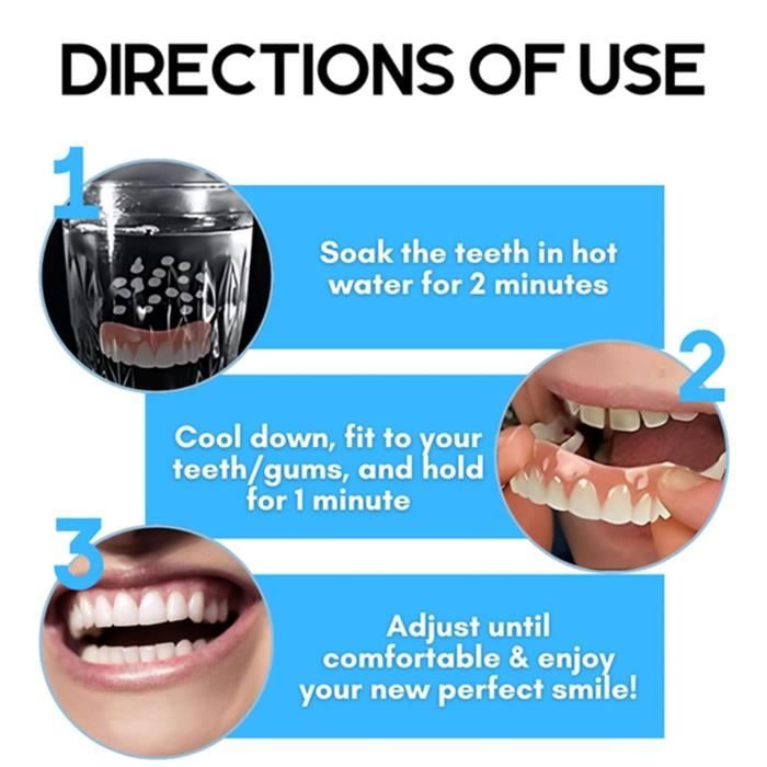 Silicone De Relining Pour Dentier - Doux, Pour Rebasage De Prothèses Dentaires - Neuf Sous Emballage
