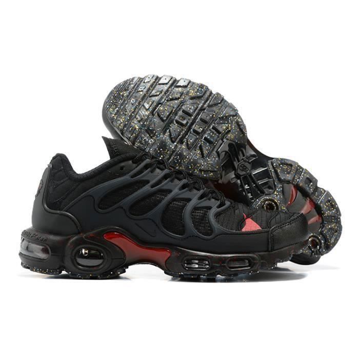 Baskets TN Plus 1 Homme Chaussures Noir Rouge noir rouge Noir