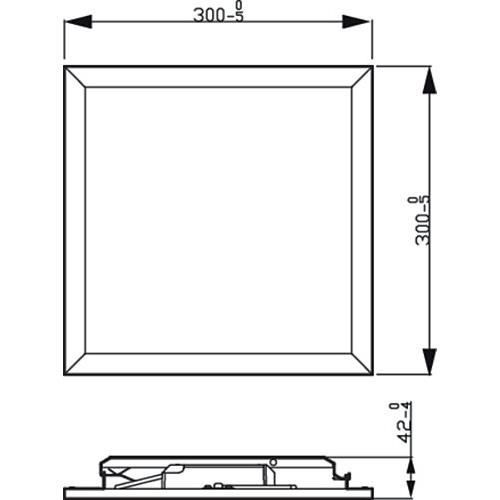 Philips Plafonnier LED Rectangulaire SceneSwitch 36W - 3 Ambiances Lumineuses Pour Salon Et Chambre