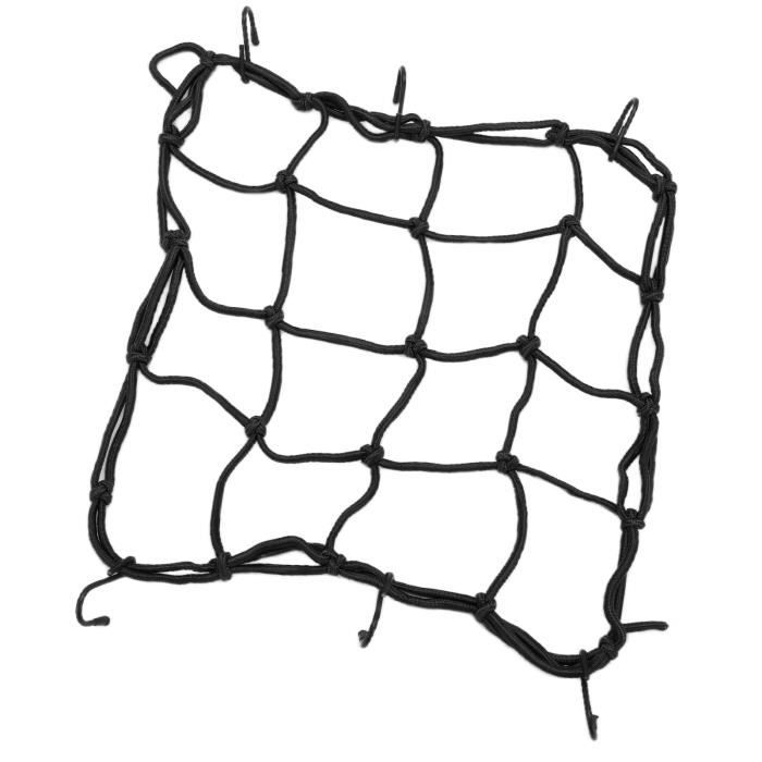 VINGVO Filet de cargaison élastique robuste en nylon avec crochets