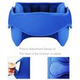 Cadre de support de tête de couchage pour siège d'auto pour enfant - sangle de tête (bleu)-3