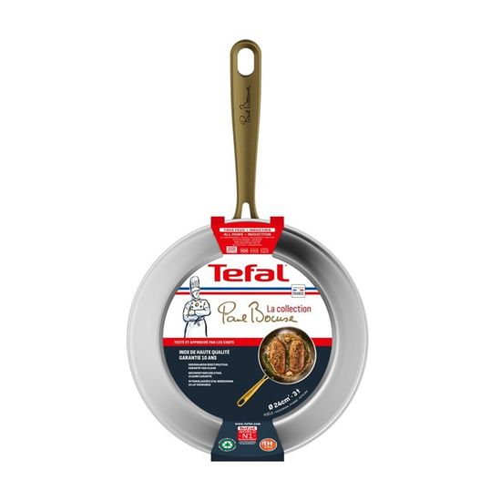 tefal×paul bocuse フライパン Poele Tefal Paul Bocuse H8240402 24 cm - Cdiscount Maison