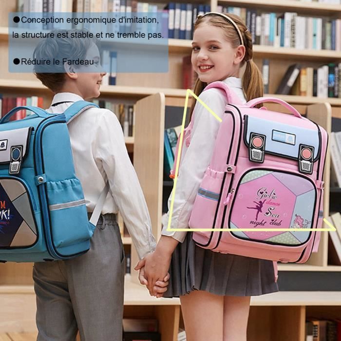 Enfant Sac a Dos pour Ecole Primaire Cartable Fille Mignon Agreable Rose Rose Cdiscount Bagagerie Maroquinerie