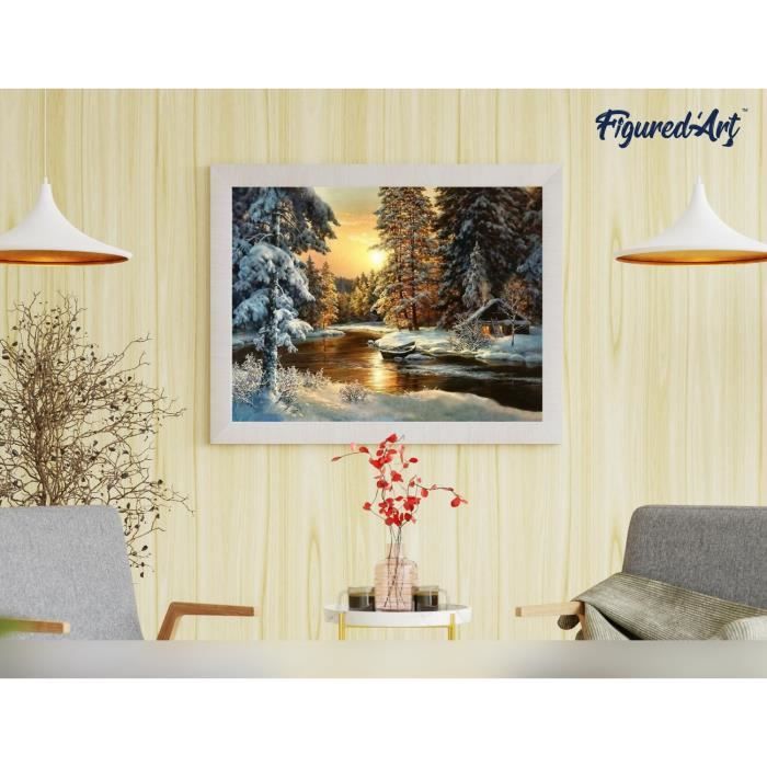 Coffret peinture par numéro Graine Créative - Jardin d'Hiver