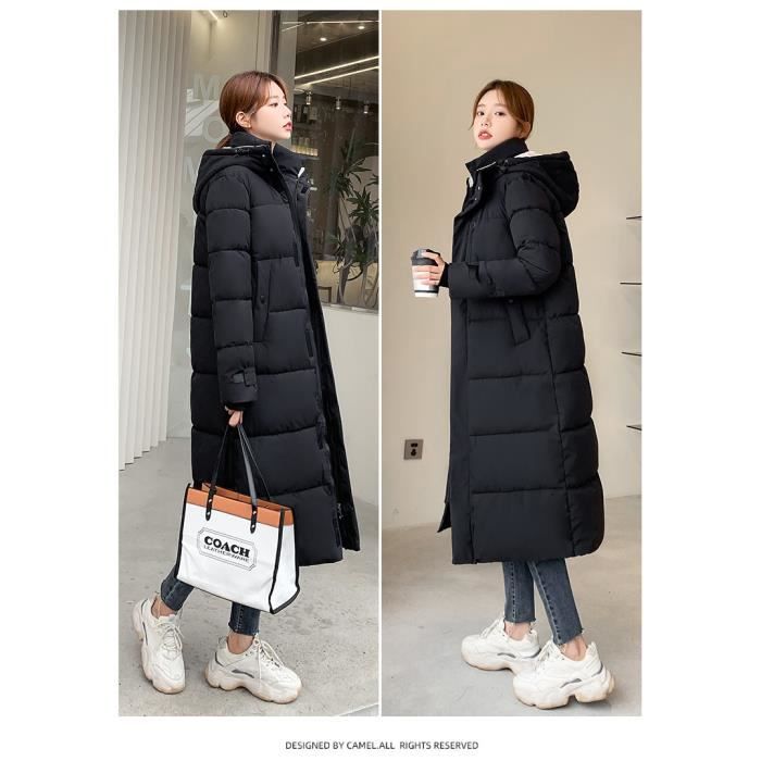 Manteau Femme Nouvelle arrive Plus velours Chic exquis Hiver Meilleure  Qualite Garder chaud - Noir6 GOGUQ - Achat / Vente Manteau Femme - Cdiscount