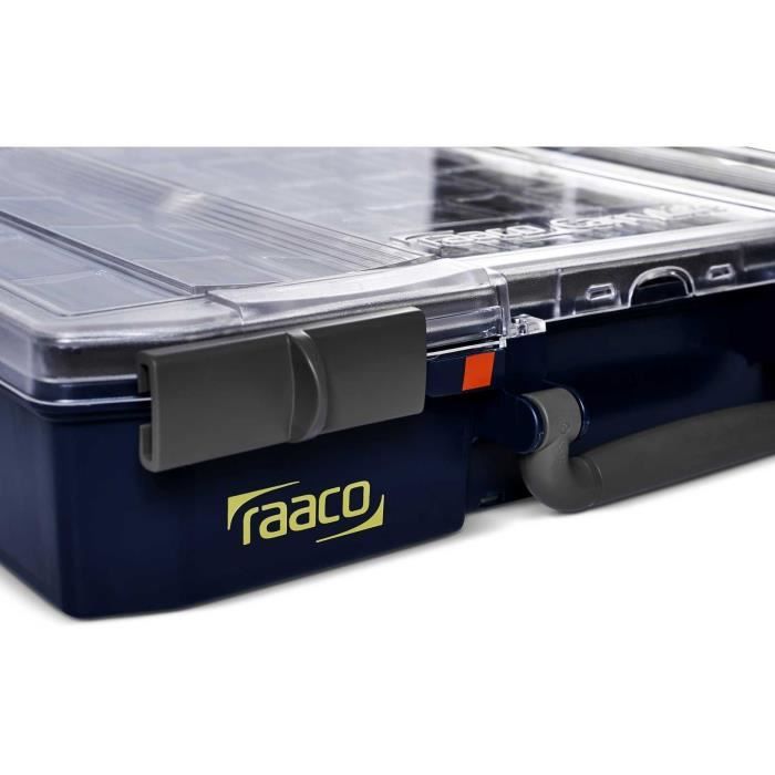 Rangement - RAACO - CARRYLITE 55 - Bleu - Polycarbonate - 10 ...