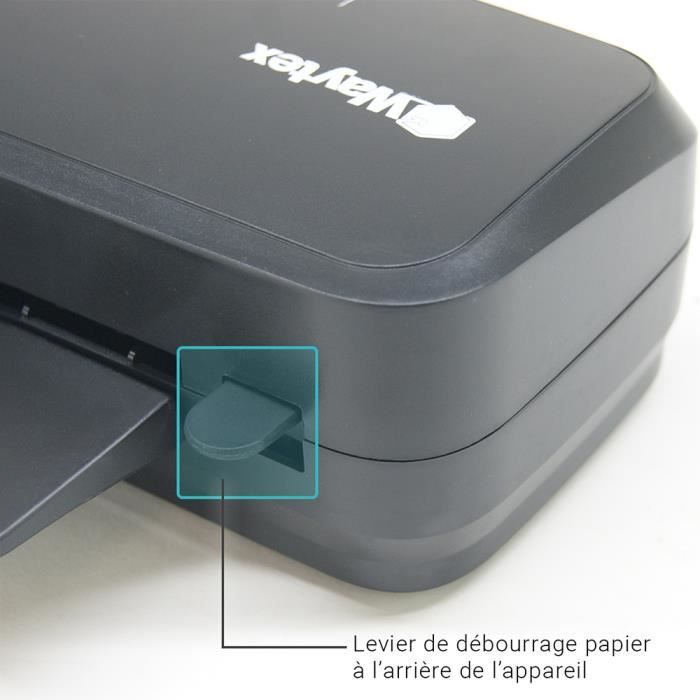 Plastifieuse A4 Professionnelle - Chaud Et Froid Jusqu'à 250 Microns - Usage Bureau Ou Maison
