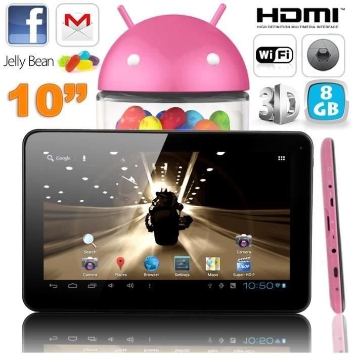 Tablette tactile 10 pouces capacitif Android 3