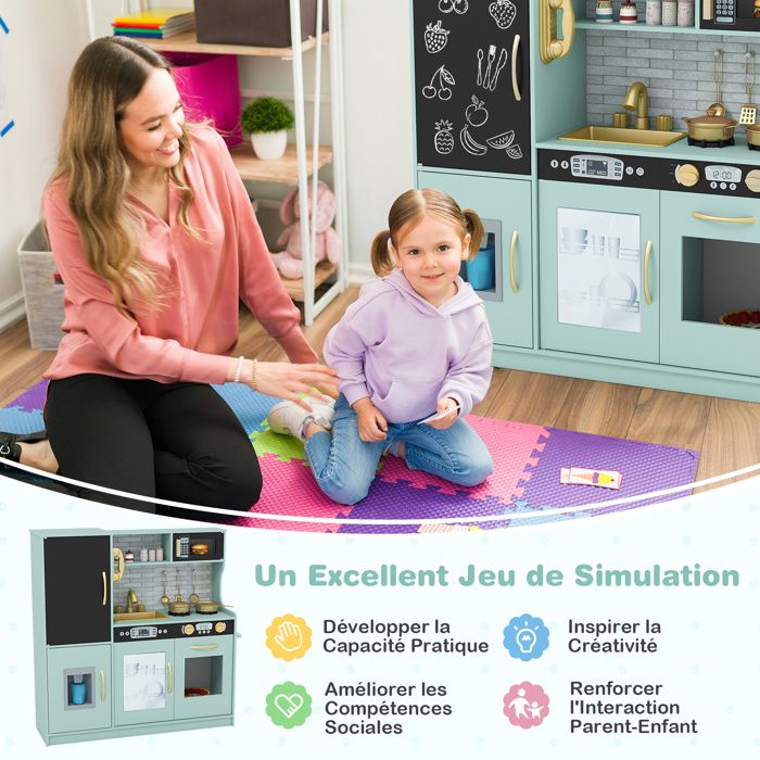 Cuisine pour Enfants en Bois Hauteur 86 Centimètres Cuisine Jeu Avec Cuisine pour Enfants en Bois Hauteur 86 Centimètres Cuisine Jeu Avec
