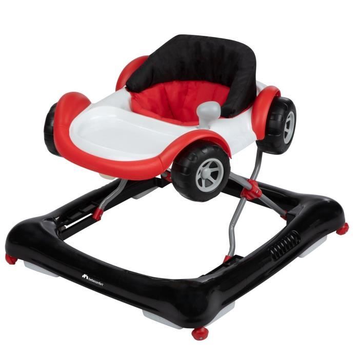 GOPLUS 2 en 1 Trotteur Bébé à Hauteur Réglable en 3 Positions,Pousseur  Pliable avec Roues Réglables, Marcheur avec Musique&Lumières, Coussin de  Siège Amovible et Lavable, pour Enfant 6-18 Mois : : Bébé et  Puériculture