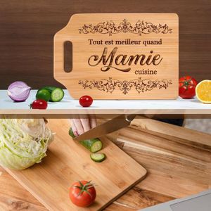La planche à découper en bois : Un cadeau unique - Planches BRÜT
