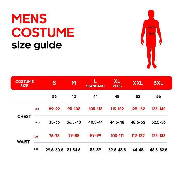Fun Shack Deguisement Cirque Homme, Déguisement Cirque Adulte