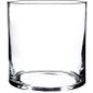 Transparent Bougeoir//Photophore /Ø15cm 15cm INNA-Glas artplants.de Lot 2 x Photophore//Vase en Verre cylindrique Sansa 2 pcs