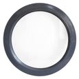 Fenêtre ronde fixe 600 PVC Anthracite Structuré 7016-0