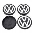 Lot de 4 centre de roue cache moyeu Remplacement pour Volkswagen 56mm（6N0 601 171）-0
