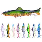 Leurre Multi-articulations 12 Cm – 15,5 G – œil 3D Réaliste – Eau Douce Et Salée – Pour Perche, Brochet, Dorade