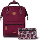 CABAIA Sac à dos - Cabaïa - Medium Adventurer - Rouge - Velours - 23L - 0.90kg