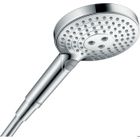 hansgrohe Douchette à main Raindance Select S 120 3 jets PowderRain, Chromé, 26014000