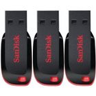 Clé USB - SanDisk - Cruzer Blade - 16 Go - Paquet de 3 - USB 2.0