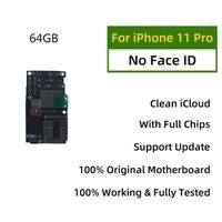 11P 64 Go sans visage-Carte mère originale débloquée pour iPhone 11 Pro, avec Face ID Clean iCloud, circuit i