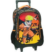 Grand trolley naruto cartable a roulettes 46cm primaire