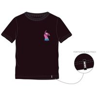 Fortnite T-shirt enfant noir lama