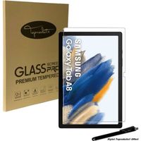 Film de protection Verre trempé pour Samsung Galaxy Tab A8 10.5 2021 X205- X200 avec Stylet Toproduits®